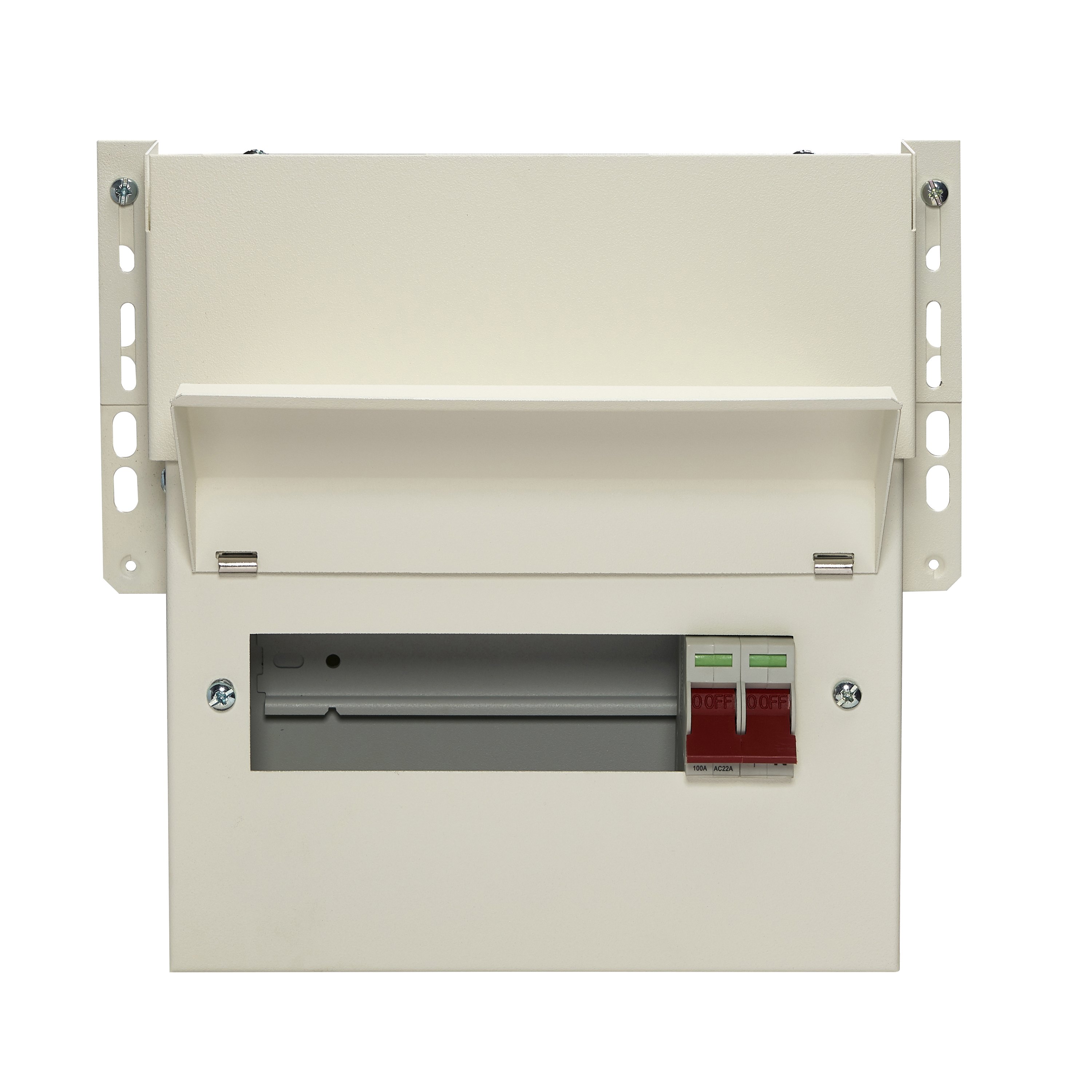 8 Way Meter Cabinet Consumer Unit Main Switch 100A, Flexible Configuration